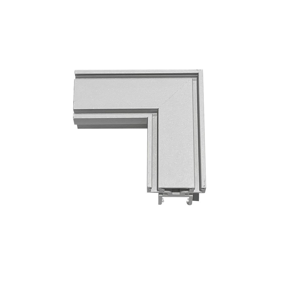 Угловой соединитель шинопровода с профилем для ленты «Magnetic track 48» APL.0185.10.02