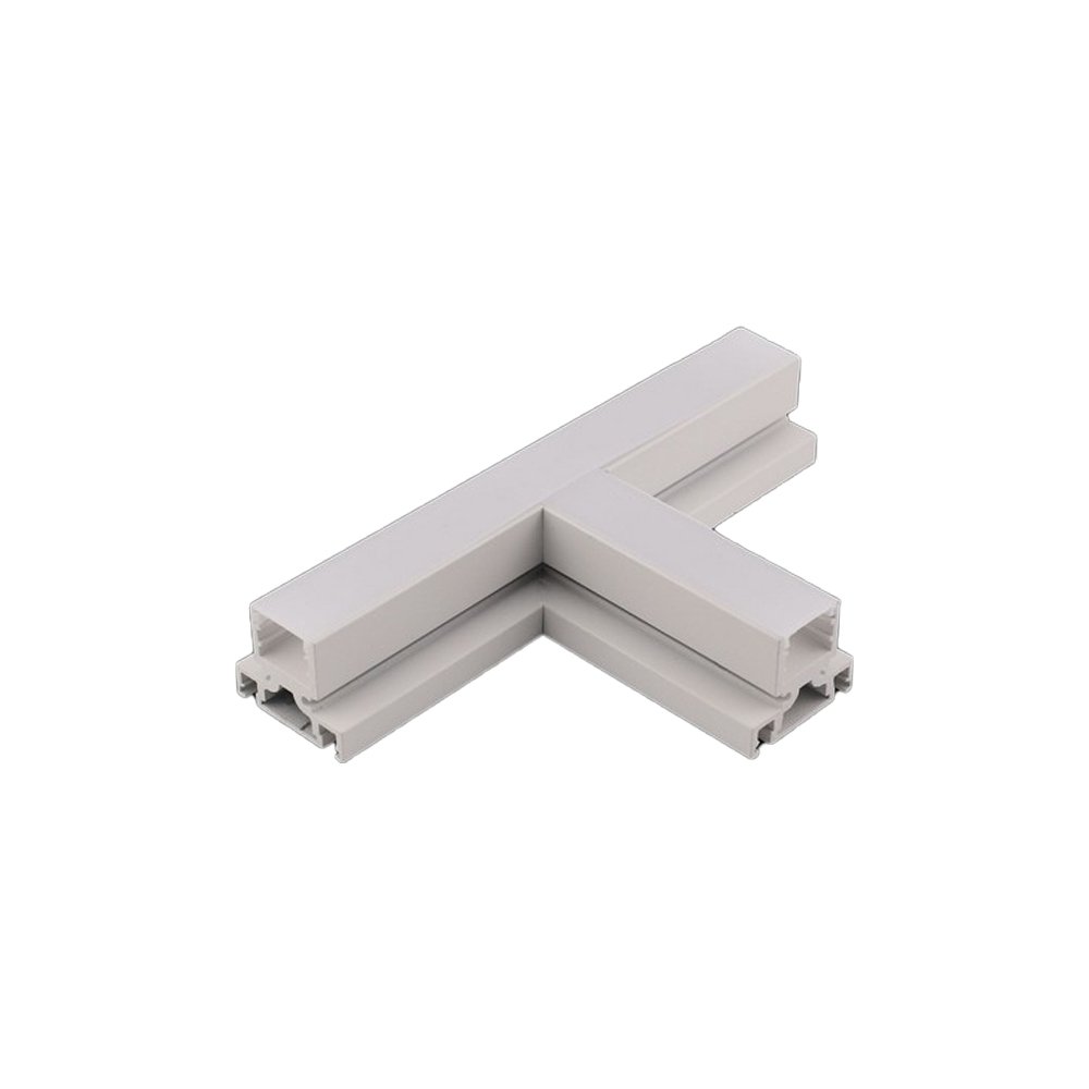 Т-образный соединитель шинопровода с профилем для ленты «Magnetic track 48» APL.0185.10.04