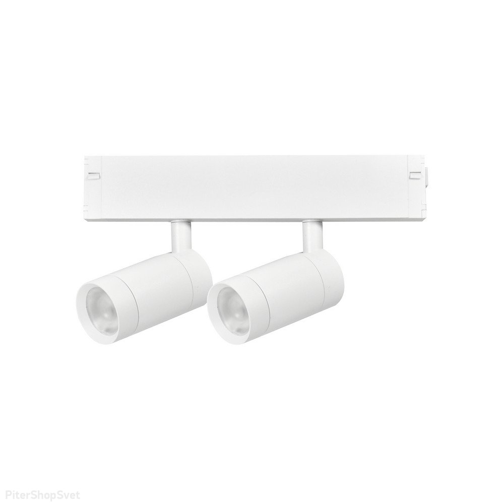 Двойной трековый светильник спот 18Вт 2700K-6000K «Magnetic track 220» APL.0204.10.18