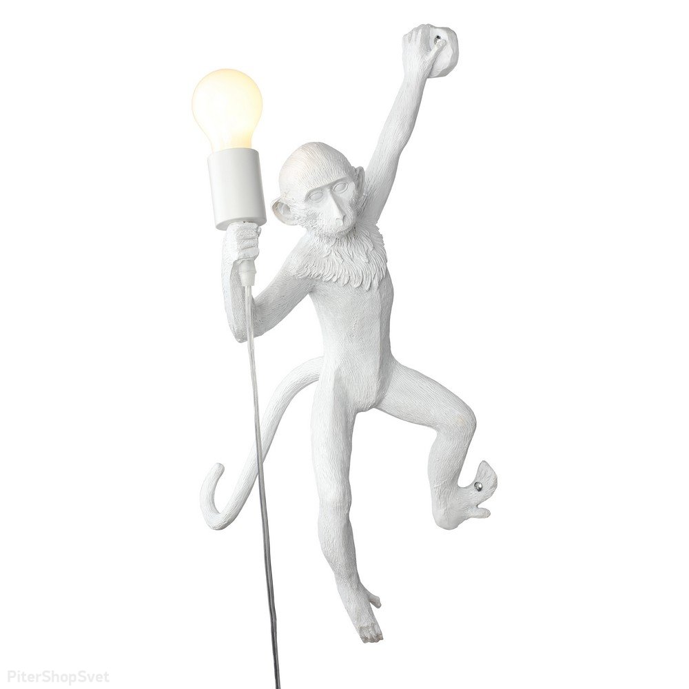 Настенное бра белая обезьяна «Magali» APL.309.01.01