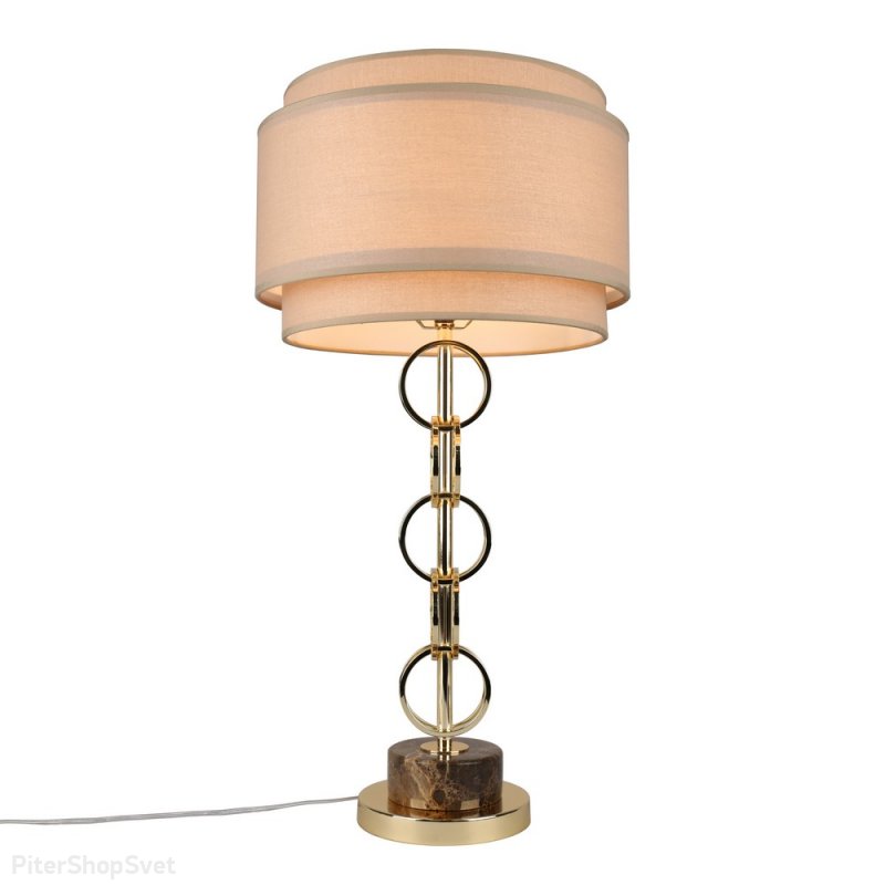 Настольная лампа с двойным абажуром «Karolina» APL.741.04.01