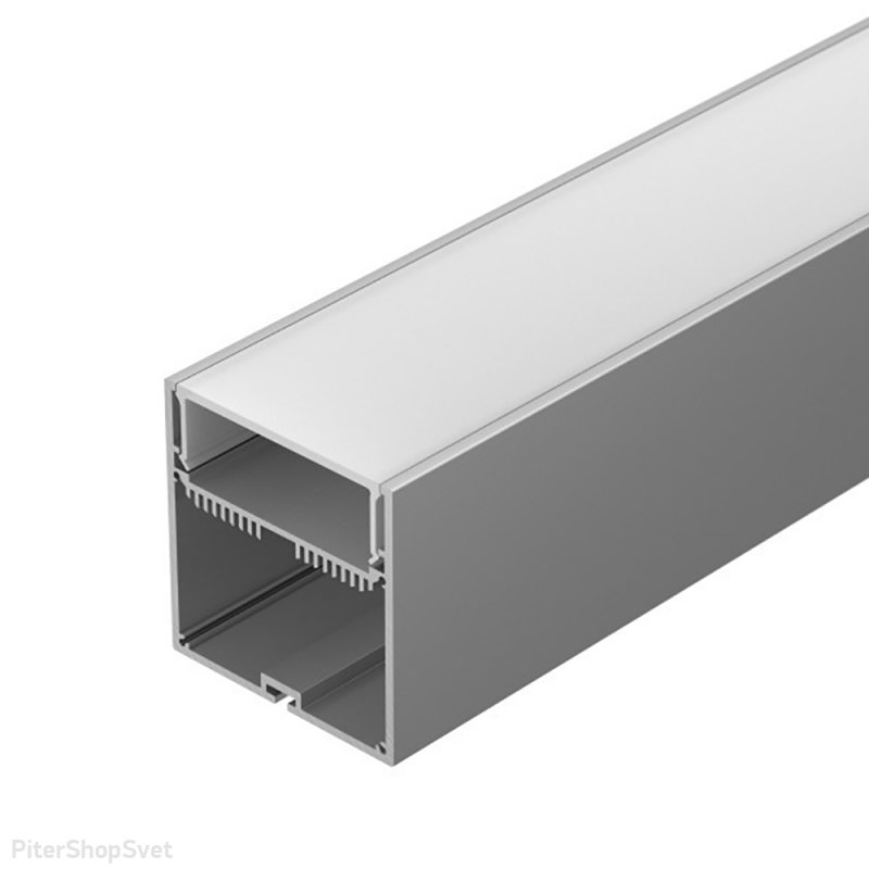 Алюминиевый анодированный профиль для светодиодных лент 2м «SL-LINE-7477-2000 ANOD» 019310