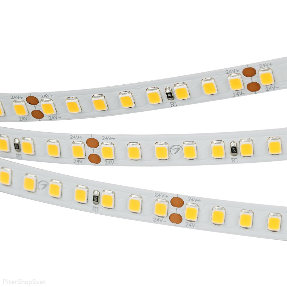 5м Светодиодная лента 24В 12Вт/м Белый 6000K «RT-A160-8mm 24V White6000» 024534(2)