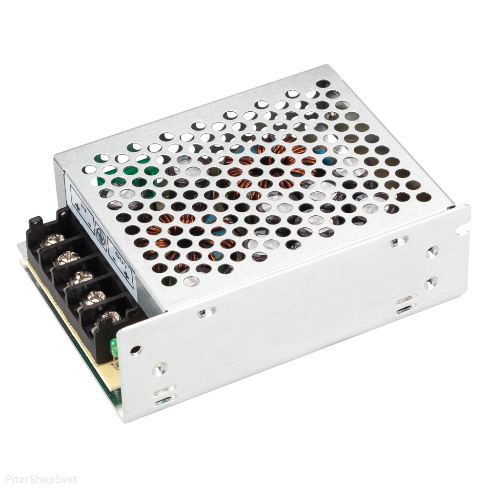 Выходной фильтр для уменьшения звукового шума и писка от блока питания IP20 «SPV-PFL-24010 DC/DC» 026545(2)