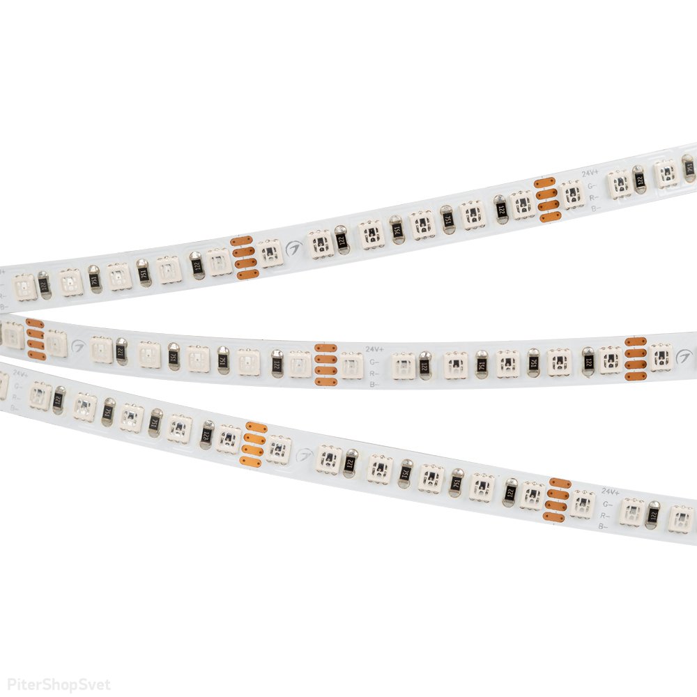 5м Мультицветная светодиодная лента 24В 11Вт/м RGB «RT-G120-8mm 24V RGB» 026832(2)