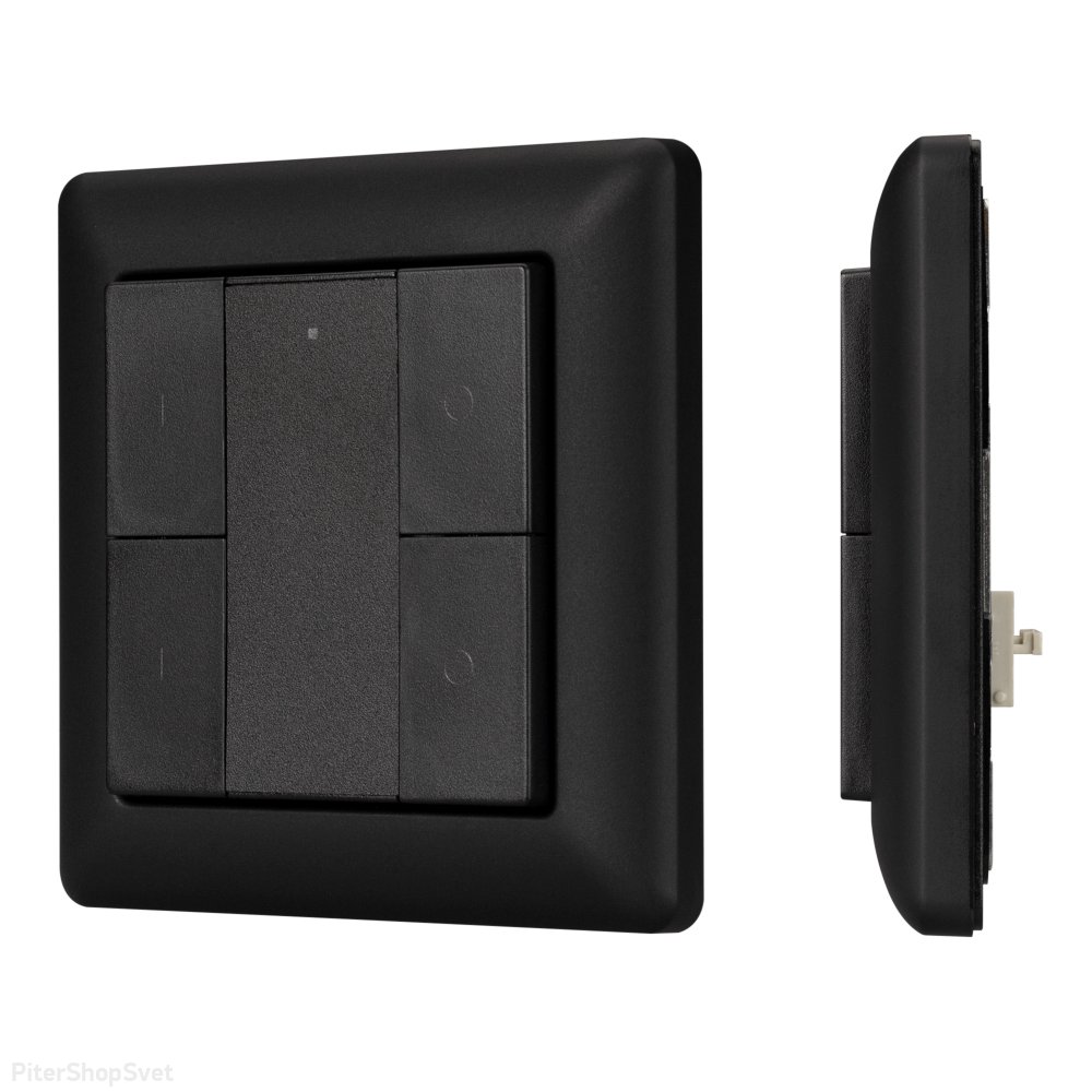 Встраиваемая кнопочная пластиковая панель «INTELLIGENT DALI-223-2G-DIM-IN-BLACK» 031101