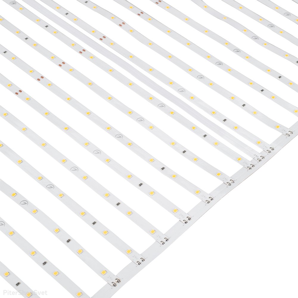 3м Светодиодная лента-сеть 24В 43.6Вт/м Тёплый 3000K «RT-ONIX-A640-410mm 24V Warm3000» 031354(2)