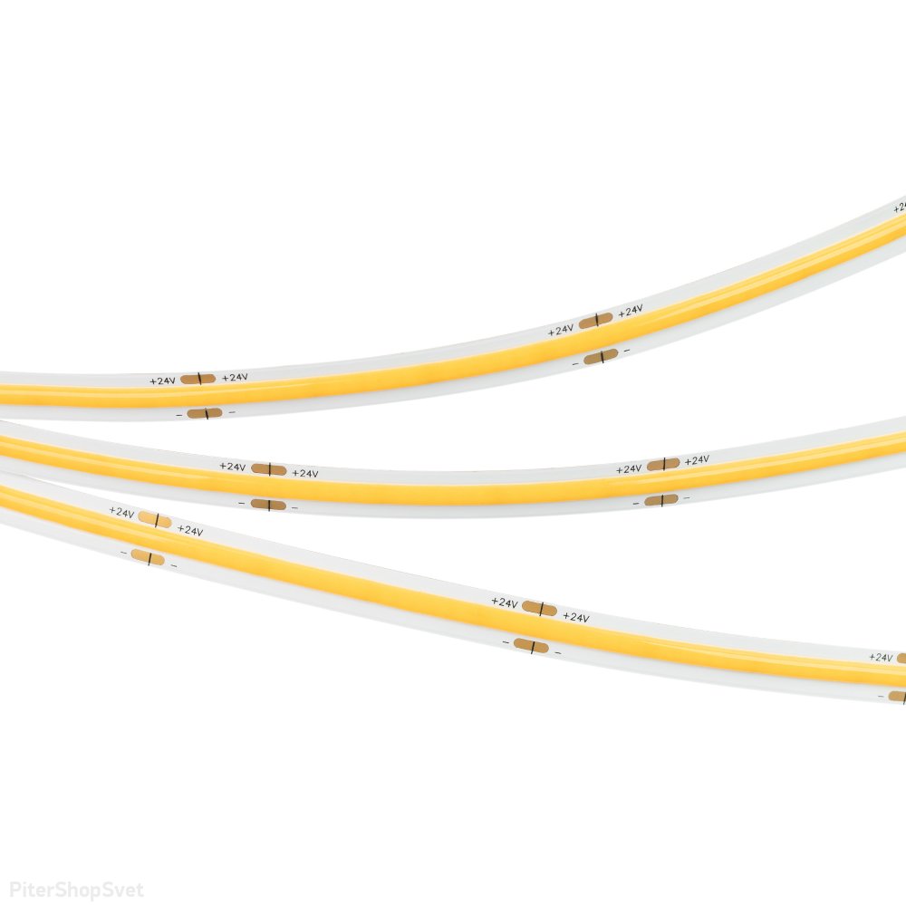 5м Бескорпусная светодиодная лента 24В 11.5Вт/м Тёплый 2700K «COB-X378-8mm 24V Warm2700» 031859(2)