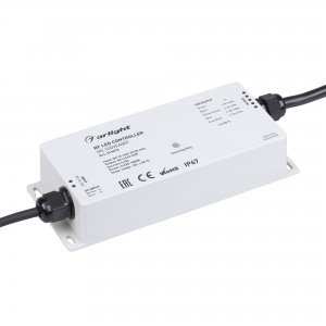 Влагозащищенный контроллер IP67 для управления мультицветными светодиодными лентами RGBW «SR-1009FAWP»