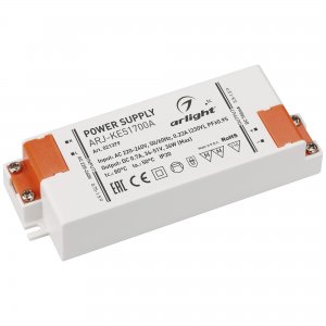 36Вт Источник тока для светильников и мощных светодиодов IP20 «ARJ-KE51700A»