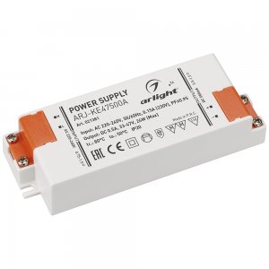 24Вт Источник тока для светильников и мощных светодиодов IP20 «ARJ-KE47500A»