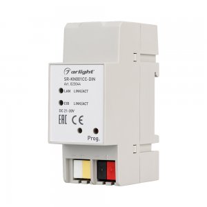 Конвертер, шлюз Ethernet-KNX «SR-KN001CC-DIN»