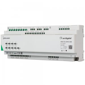 Релейный модуль 24-ти канальный для KNX систем «INTELLIGENT KNX-724-SW10-DIN»