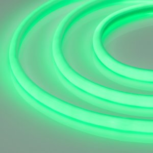 5м Герметичная светодиодная лента для сауны 24В 14.4Вт/м Зелёный 525 нм IP68 «RTW-5000PWT 24V Green 