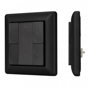 Встраиваемая кнопочная пластиковая панель «INTELLIGENT DALI-223-2G-DIM-IN-BLACK»