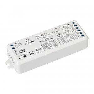 Многофункциональный 5-канальный контроллер для светодиодной RGB и MIX лент и модулей (ШИМ) «SMART-TUYA-BLE-MULTI-SUF»
