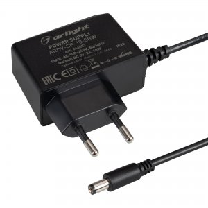 Сетевой адаптер с гальванической развязкой для светодиодных изделий 5В 2А 10Вт «ARDV»