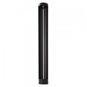 80см чёрный уличный цилиндрический светильник столб 10Вт 4000К «New York»