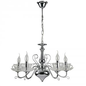 Подвесная люстра с чашками и светодиодной подсветкой «Tet-a-tet» A1704LM-5CC