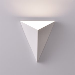 Белый треугольный настенный светильник подсветка 5Вт 4000К «TRAPEZE»