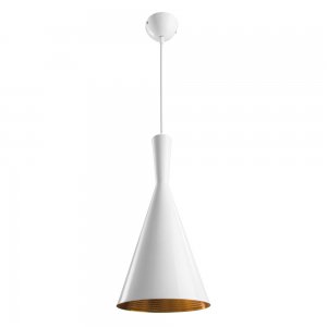 Белый подвесной светильник «Cappello»