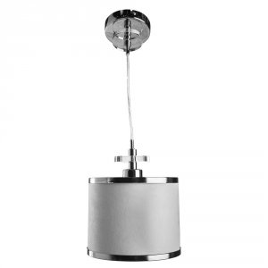 Подвесной светильник с текстильным абажуром «Furore»