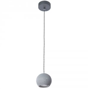 Подвесной светильник шар из бетона «Bender»