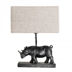 Настольная лампа с носорогом «Clark»