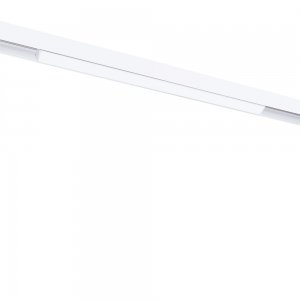Белый длинный трековый светильник для магнитного шинопровода 15Вт 4000К «Linea»