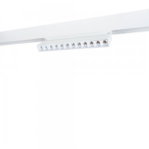 Белый трековый светильник 15Вт 3000К для магнитного шинопровода «LINEA»