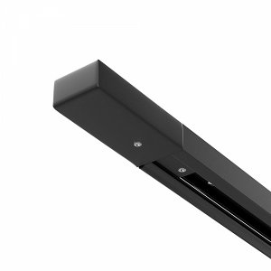 Чёрный однофазный шинопровод 1м «Track Accessories»