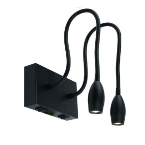 Двойное бра с гибкой арматурой A7003AP-2BC «Scorcio»