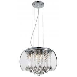 Люстра с хрустальными подвесками «Halo»
