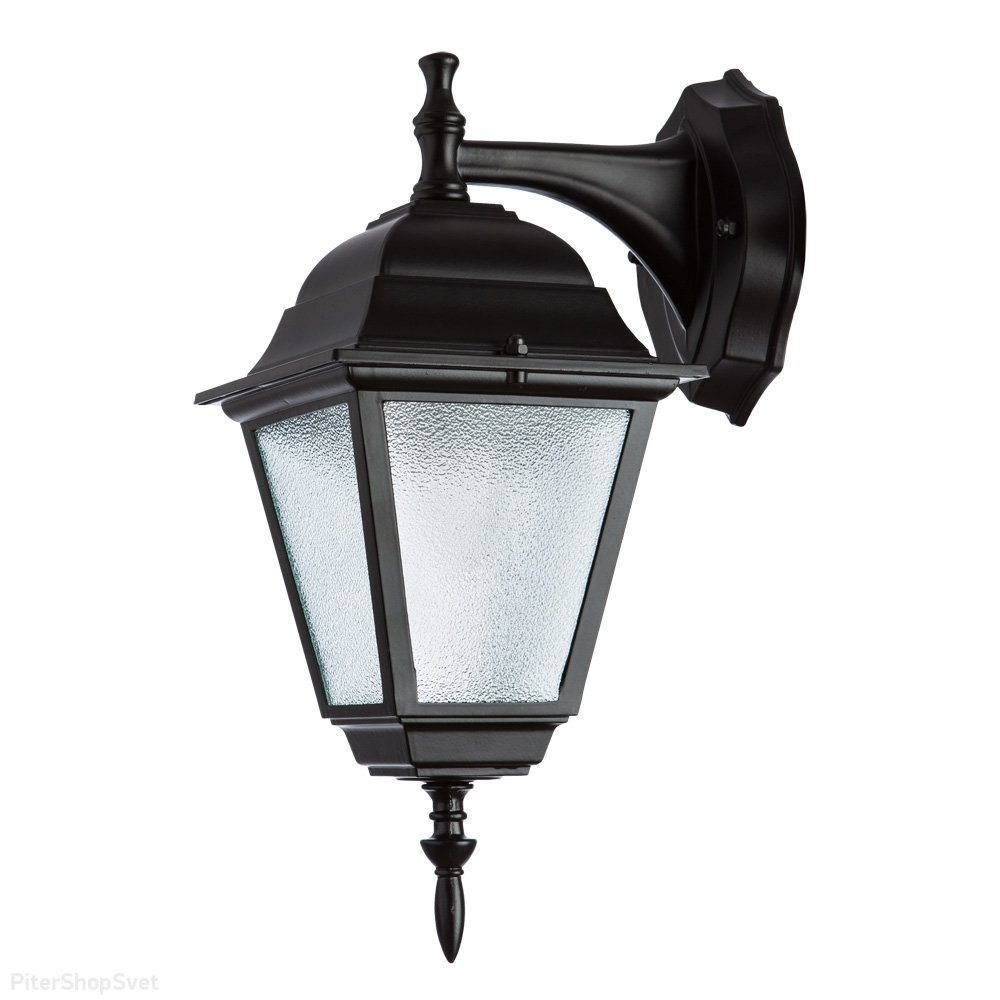 Чёрный уличный настенный светильник «Bremen» A1012AL-1BK