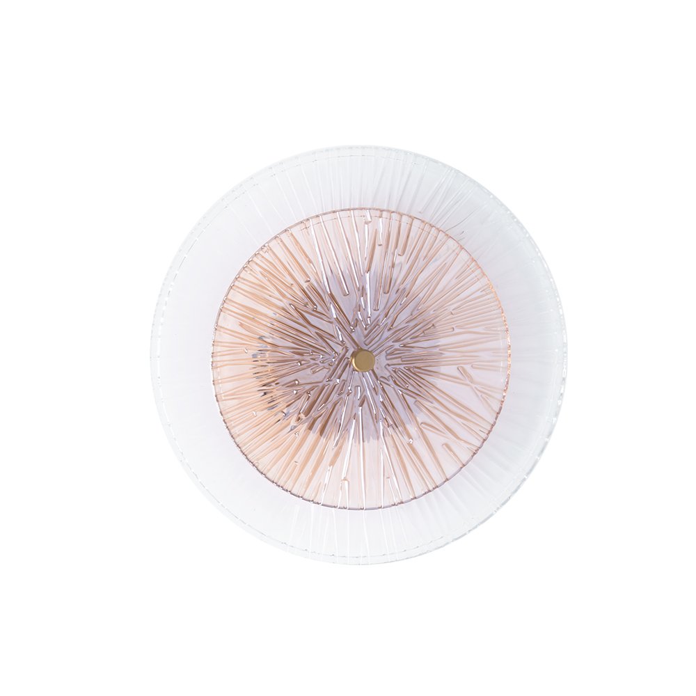 Декоративный круглый настенный светильник подсветка «AJOUR» A1259AP-1PB
