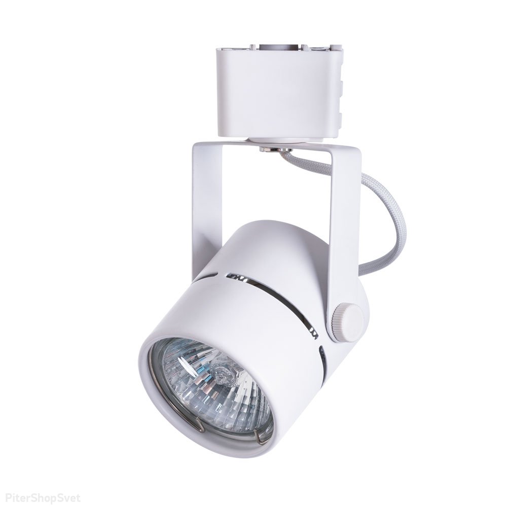 Белый однофазный трековый светильник «Mizar» A1311PL-1WH