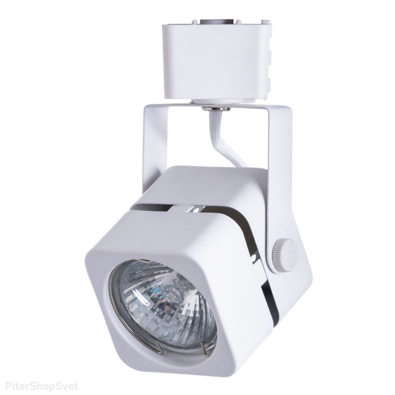 Белый однофазный трековый светильник «Misam» A1315PL-1WH