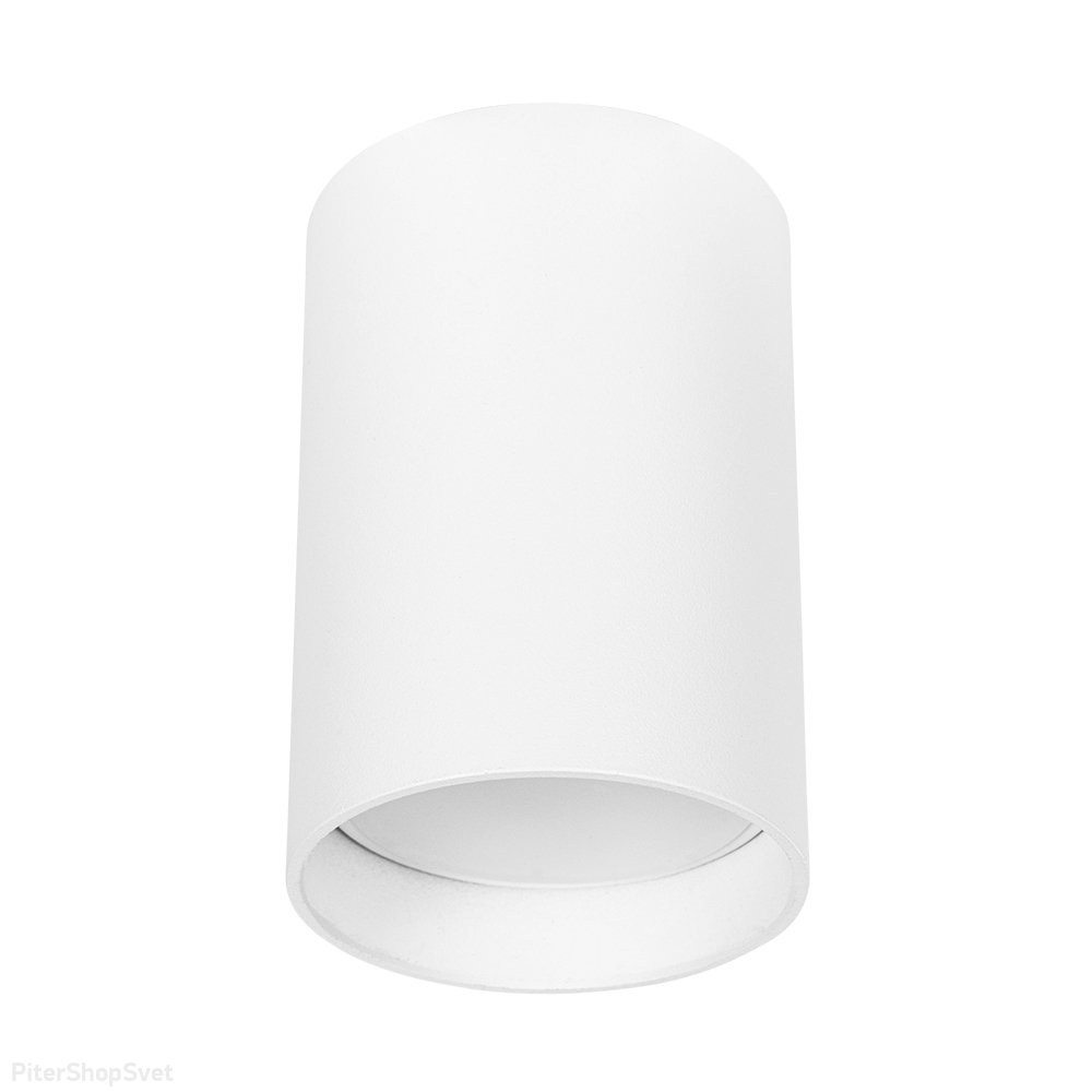 белый накладной потолочный светильник цилиндр «Beid» A1517PL-1WH