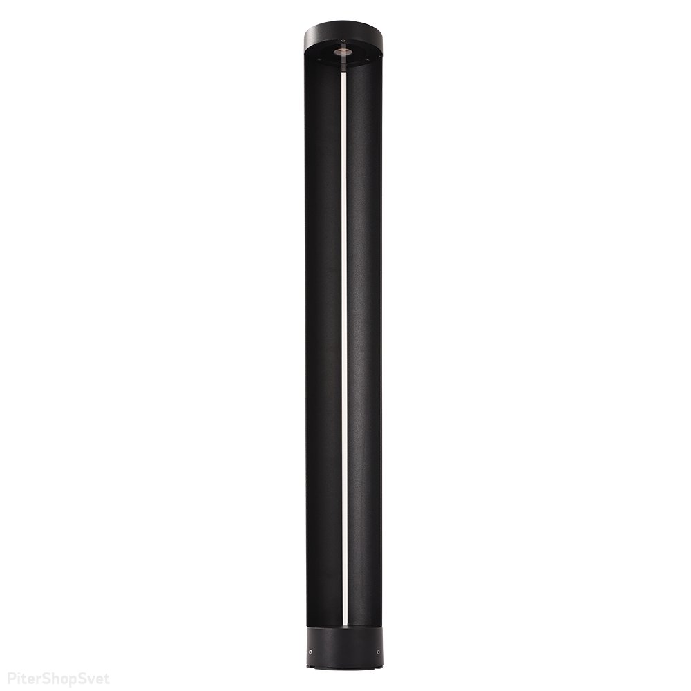 80см чёрный уличный цилиндрический светильник столб 10Вт 4000К «New York» A1680PA-1BK
