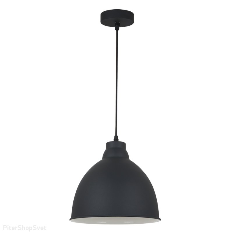 Купольный светильник чёрного цвета «Braccio» A2055SP-1BK