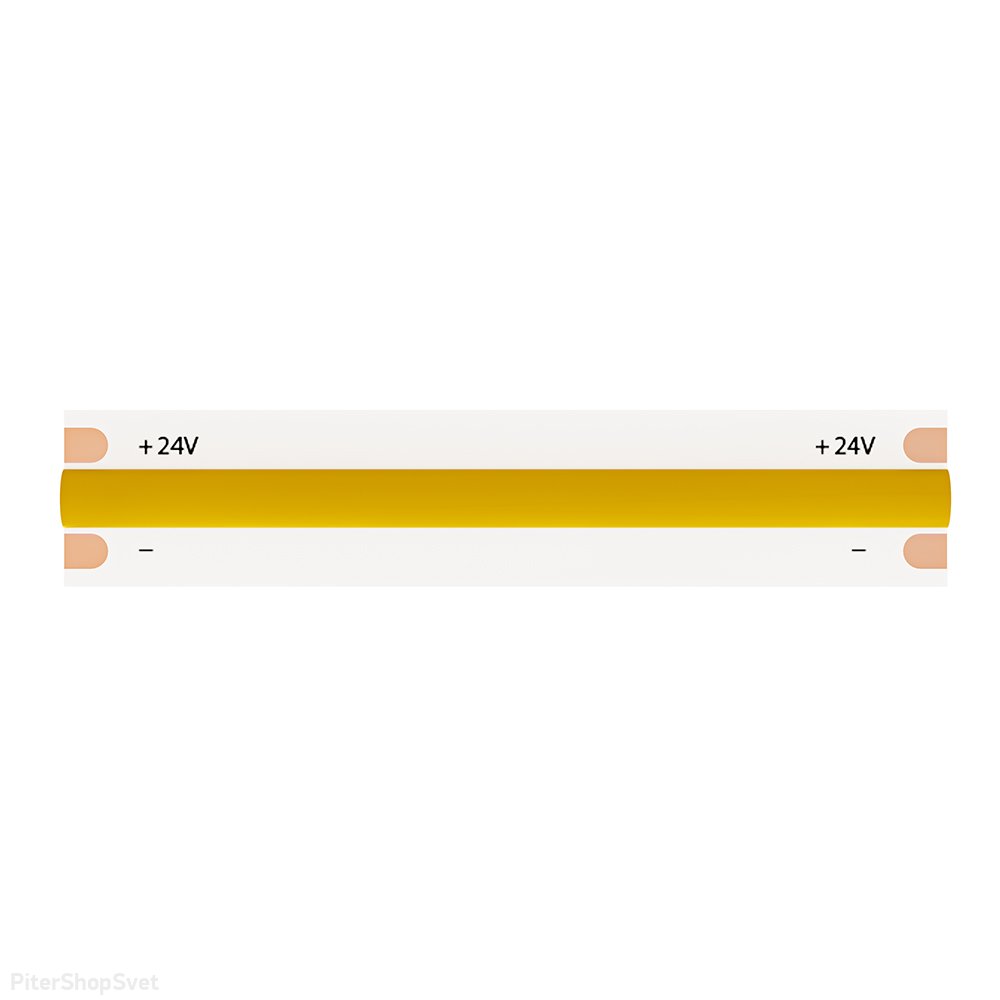 Светодиодная лента непрерывного свечения 24В 10Вт/м 3000К IP20 5м «Lane» A2432008-01-3K