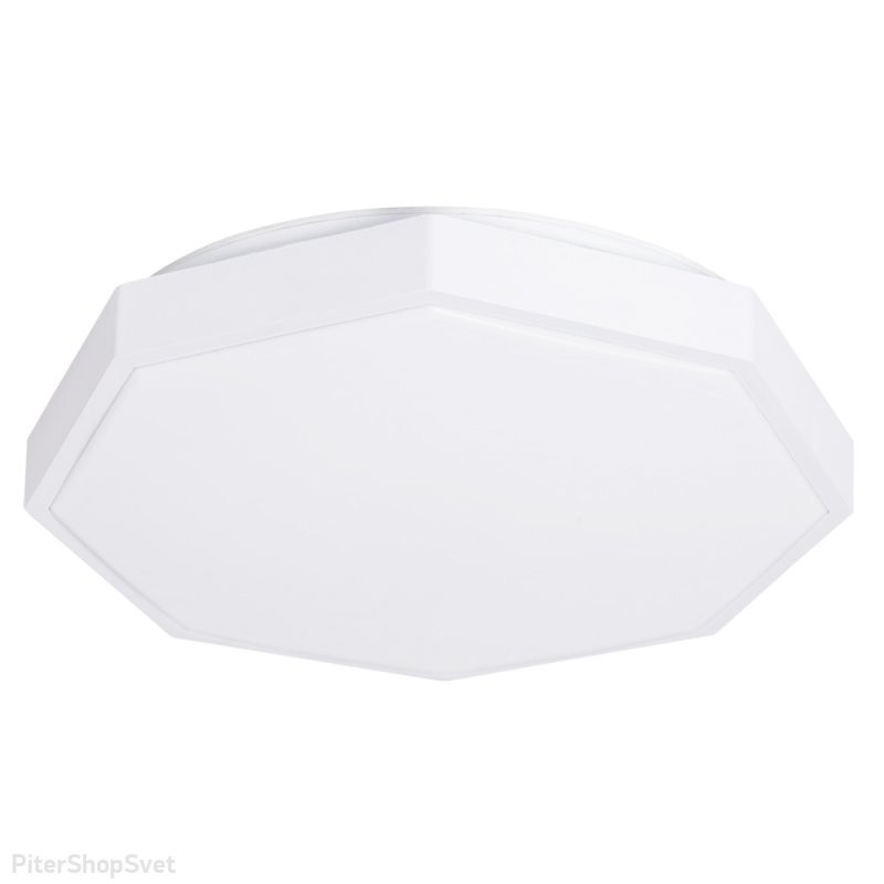 Белый восьмиугольный светильник 72Вт «KANT» A2659PL-1WH