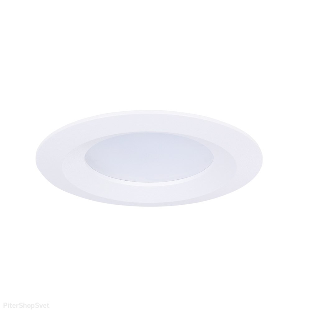 Белый круглый встраиваемый светильник «Mira» A2861PL-1WH