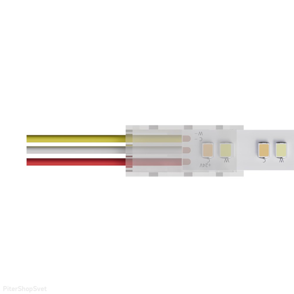 Ввод питания для светодиодной MIX ленты 10мм «STRIP-ACCESSORIES» A30-10-MIX