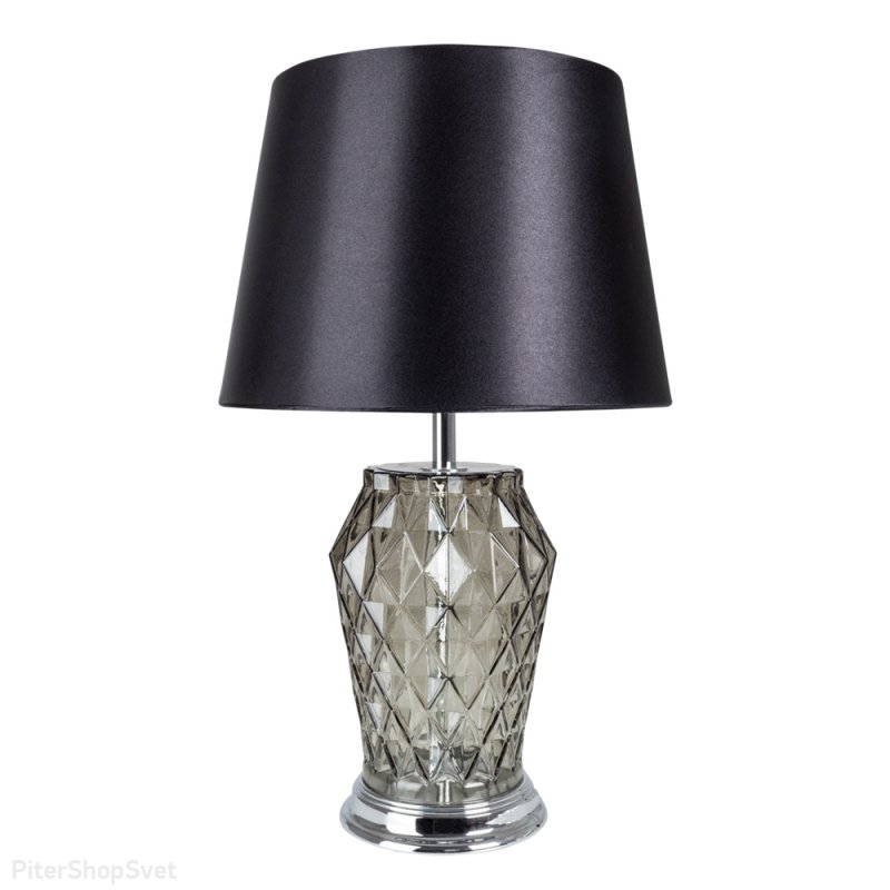 Настольная лампа со стеклянным основанием «Murano» A4029LT-1CC