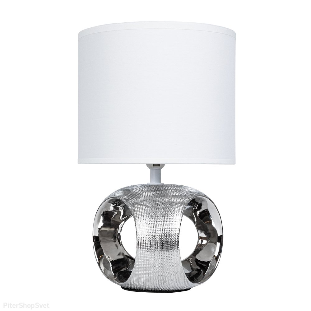 Керамическая настольная лампа с абажуром цилиндр «Zaurak» A5035LT-1CC