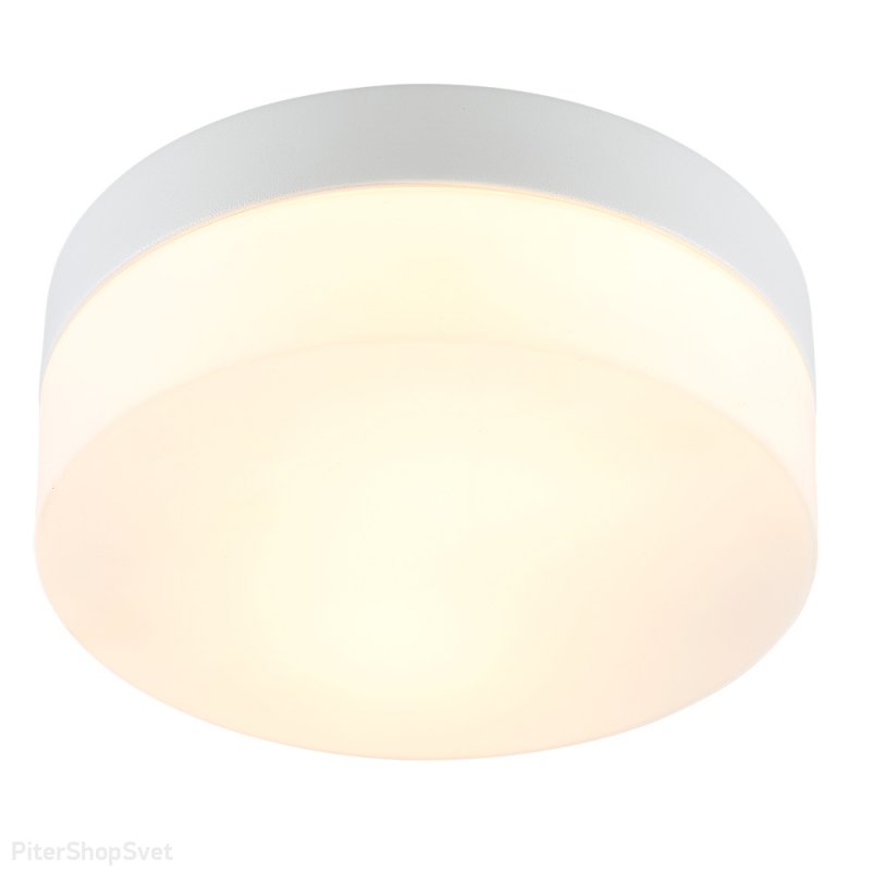 Белый светильник с влагозащитой «Aqua-Tablet» A6047PL-1WH