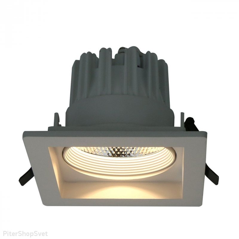 Встраиваемый светодиодный светильник «Privato WH» A7007PL-1WH