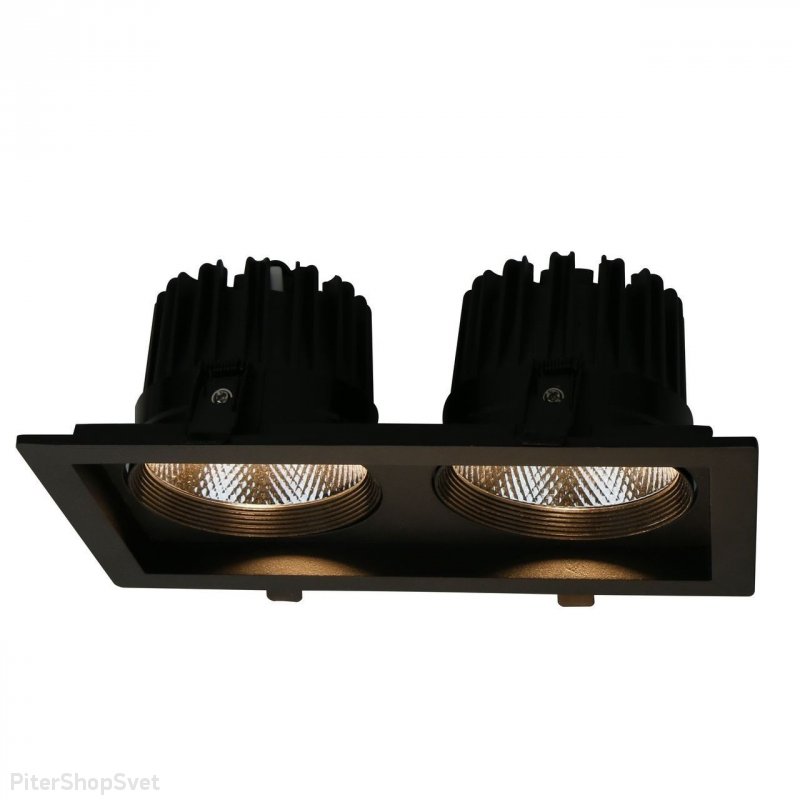 Встраиваемый светодиодный светильник «Privato BK» A7018PL-2BK