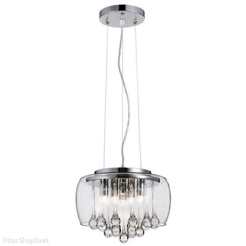 Светильник с хрустальными подвесками «Halo» A7054SP-5CC